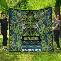Aotearoa Iwi Whakatohea Quilt Maori Wharenui House Tribal Pattern LT9 - Polynesian Pride