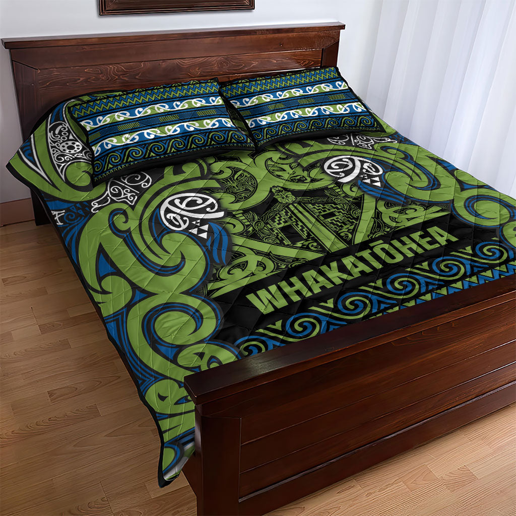 Aotearoa Iwi Whakatohea Quilt Bed Set Maori Wharenui House Tribal Pattern LT9 - Polynesian Pride