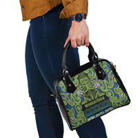 Aotearoa Iwi Whakatohea Shoulder Handbag Maori Wharenui House Tribal Pattern LT9 - Polynesian Pride