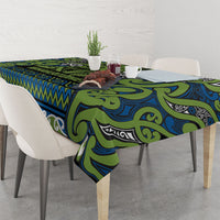 Aotearoa Iwi Whakatohea Tablecloth Maori Wharenui House Tribal Pattern LT9 - Polynesian Pride