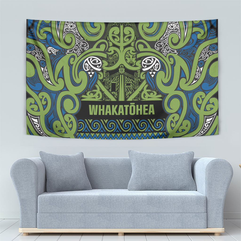 Aotearoa Iwi Whakatohea Tapestry Maori Wharenui House Tribal Pattern LT9 - Polynesian Pride
