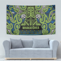 Aotearoa Iwi Whakatohea Tapestry Maori Wharenui House Tribal Pattern LT9 - Polynesian Pride