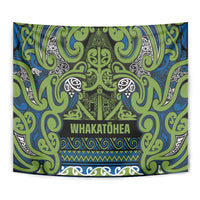 Aotearoa Iwi Whakatohea Tapestry Maori Wharenui House Tribal Pattern LT9 - Polynesian Pride