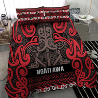Aotearoa Iwi Ngati Awa Bedding Set Maori Wharenui House Tribal Pattern LT9 - Polynesian Pride