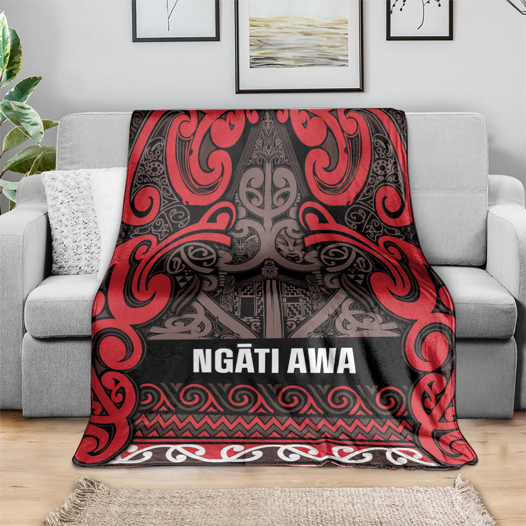 Aotearoa Iwi Ngati Awa Blanket Maori Wharenui House Tribal Pattern LT9 - Polynesian Pride