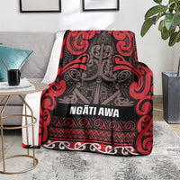 Aotearoa Iwi Ngati Awa Blanket Maori Wharenui House Tribal Pattern LT9 - Polynesian Pride