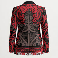 Aotearoa Iwi Ngati Awa Blazer Maori Wharenui House Tribal Pattern LT9 - Polynesian Pride