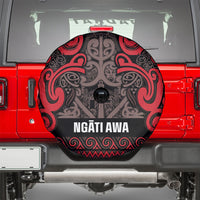 Aotearoa Iwi Ngati Awa Spare Tire Cover Maori Wharenui House Tribal Pattern LT9 - Polynesian Pride