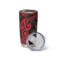 Aotearoa Iwi Ngati Awa Tumbler Cup Maori Wharenui House Tribal Pattern LT9 - Polynesian Pride