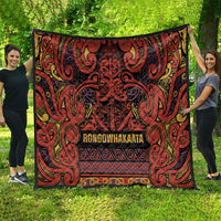 Aotearoa Iwi Rongowhakaata Quilt Maori Wharenui House Tribal Pattern LT9 - Polynesian Pride