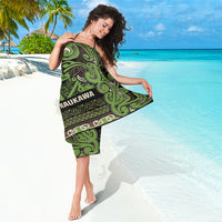 Aotearoa Iwi Ngati Raukawa Sarong Maori Wharenui House Tribal Pattern LT9 - Polynesian Pride