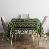 Aotearoa Iwi Ngati Raukawa Tablecloth Maori Wharenui House Tribal Pattern LT9 - Polynesian Pride