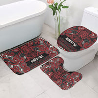 Aotearoa Iwi Ngati Toa Bathroom Set Maori Wharenui House Tribal Pattern LT9 - Polynesian Pride