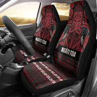 Aotearoa Iwi Ngati Toa Car Seat Cover Maori Wharenui House Tribal Pattern LT9 - Polynesian Pride