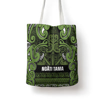Aotearoa Iwi Ngāti Tama ki Taranaki Trust Tote Bag Maori Wharenui House Tribal Pattern LT9 - Polynesian Pride