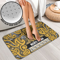 Aotearoa Iwi Ngāti Tama ki Te Waipounamu Trust Bathroom Set Maori Wharenui House Tribal Pattern LT9 - Polynesian Pride