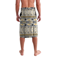 Aotearoa Iwi Ngāti Tama ki Te Waipounamu Trust Lavalava Maori Wharenui House Tribal Pattern LT9 - Polynesian Pride