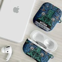 Aotearoa Iwi Ngati Mutunga AirPods Case Maori Wharenui House Tribal Pattern LT9 - Polynesian Pride