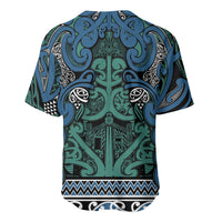 Aotearoa Iwi Ngati Mutunga Baseball Jersey Maori Wharenui House Tribal Pattern LT9 - Polynesian Pride