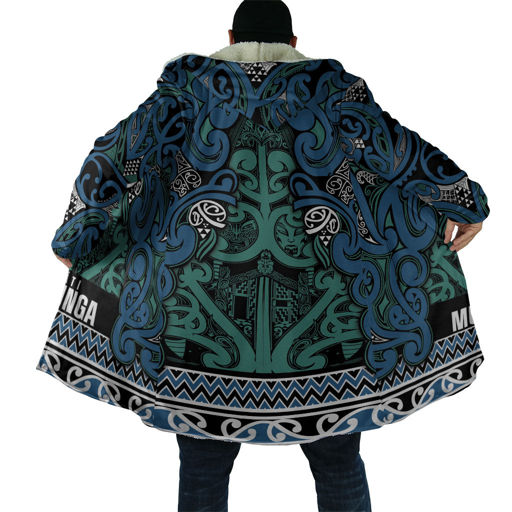 Aotearoa Iwi Ngati Mutunga Cloak Maori Wharenui House Tribal Pattern LT9 - Polynesian Pride