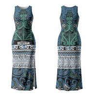 Aotearoa Iwi Ngati Mutunga Couples Matching Tank Maxi Dress and Hawaiian Shirt Maori Wharenui House Tribal Pattern LT9 - Polynesian Pride