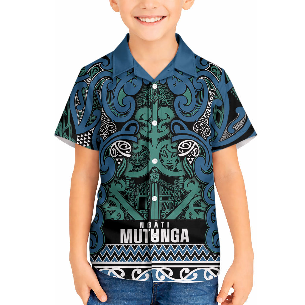 Aotearoa Iwi Ngati Mutunga Hawaiian Shirt Maori Wharenui House Tribal Pattern LT9 - Polynesian Pride