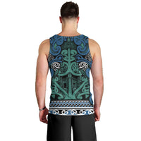 Aotearoa Iwi Ngati Mutunga Men Tank Top Maori Wharenui House Tribal Pattern LT9 - Polynesian Pride