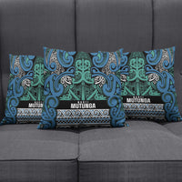 Aotearoa Iwi Ngati Mutunga Pillow Cover Maori Wharenui House Tribal Pattern LT9 - Polynesian Pride