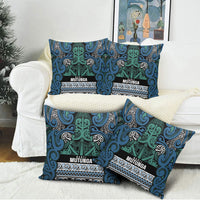 Aotearoa Iwi Ngati Mutunga Pillow Cover Maori Wharenui House Tribal Pattern LT9 - Polynesian Pride