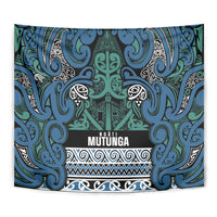 Aotearoa Iwi Ngati Mutunga Tapestry Maori Wharenui House Tribal Pattern LT9 - Polynesian Pride