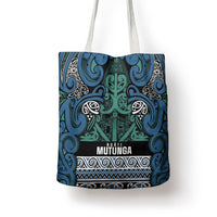 Aotearoa Iwi Ngati Mutunga Tote Bag Maori Wharenui House Tribal Pattern LT9 - Polynesian Pride
