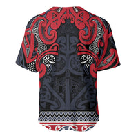 Aotearoa Iwi Te ati Awa Baseball Jersey Maori Wharenui House Tribal Pattern LT9 - Polynesian Pride