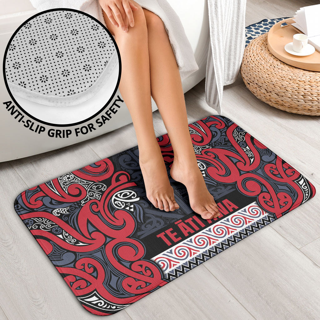 Aotearoa Iwi Te ati Awa Bathroom Set Maori Wharenui House Tribal Pattern LT9 - Polynesian Pride
