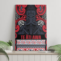 Aotearoa Iwi Te ati Awa Canvas Wall Art Maori Wharenui House Tribal Pattern LT9 - Polynesian Pride