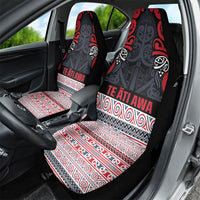 Aotearoa Iwi Te ati Awa Car Seat Cover Maori Wharenui House Tribal Pattern LT9 - Polynesian Pride