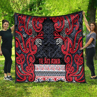 Aotearoa Iwi Te ati Awa Quilt Maori Wharenui House Tribal Pattern LT9 - Polynesian Pride