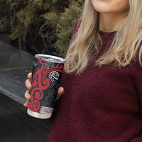 Aotearoa Iwi Te ati Awa Tumbler Cup Maori Wharenui House Tribal Pattern LT9 - Polynesian Pride