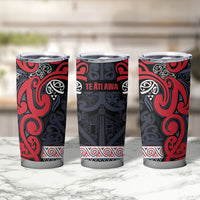 Aotearoa Iwi Te ati Awa Tumbler Cup Maori Wharenui House Tribal Pattern LT9 - Polynesian Pride
