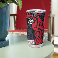 Aotearoa Iwi Te ati Awa Tumbler Cup Maori Wharenui House Tribal Pattern LT9 - Polynesian Pride