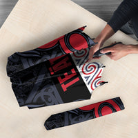 Aotearoa Iwi Te ati Awa Umbrella Maori Wharenui House Tribal Pattern LT9 - Polynesian Pride