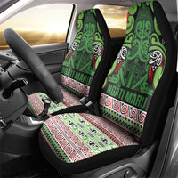 Aotearoa Iwi Ngati Maru Hauraki Car Seat Cover Maori Wharenui House Tribal Pattern LT9 - Polynesian Pride