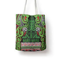 Aotearoa Iwi Ngati Maru Hauraki Tote Bag Maori Wharenui House Tribal Pattern LT9 - Polynesian Pride