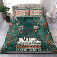 Aotearoa Iwi Ngāti Maru Taranaki Bedding Set Maori Wharenui House Tribal Pattern LT9 - Polynesian Pride