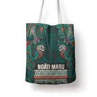 Aotearoa Iwi Ngāti Maru Taranaki Tote Bag Maori Wharenui House Tribal Pattern LT9 - Polynesian Pride