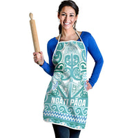Aotearoa Iwi Ngati Paoa Apron Maori Wharenui House Tribal Pattern LT9 - Polynesian Pride