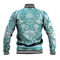 Aotearoa Iwi Ngati Paoa Baseball Jacket Maori Wharenui House Tribal Pattern LT9 - Polynesian Pride