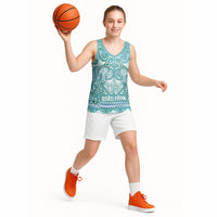 Aotearoa Iwi Ngati Paoa Basketball Jersey Maori Wharenui House Tribal Pattern LT9 - Polynesian Pride