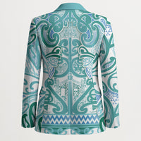 Aotearoa Iwi Ngati Paoa Blazer Maori Wharenui House Tribal Pattern LT9 - Polynesian Pride