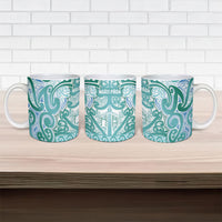 Aotearoa Iwi Ngati Paoa Ceramic Mug Maori Wharenui House Tribal Pattern LT9 - Polynesian Pride