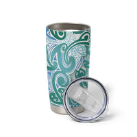 Aotearoa Iwi Ngati Paoa Tumbler Cup Maori Wharenui House Tribal Pattern LT9 - Polynesian Pride